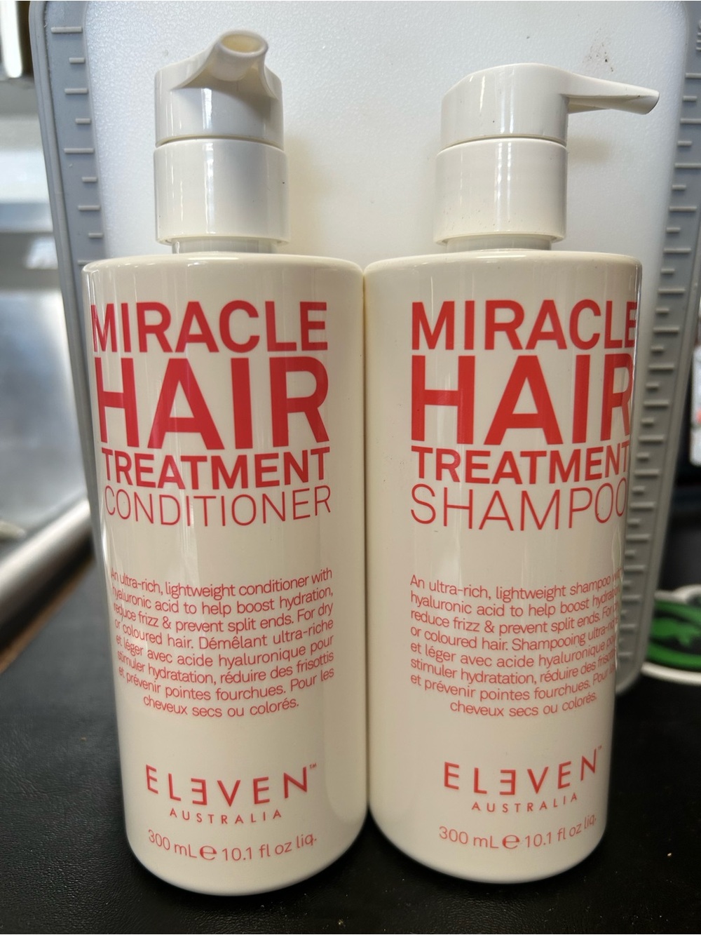 ELEVEN Australia Miracle Hair Treatment Shampoo - White Bottle with Red Text